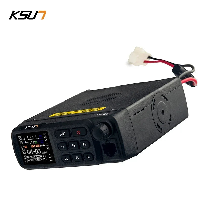 Mobile Walkie Talkie Radio Receiver Shortwave Transceiver AM FM SSB 27MHz Vehicle Mouted Base Station Car CB Radio for Truck Car