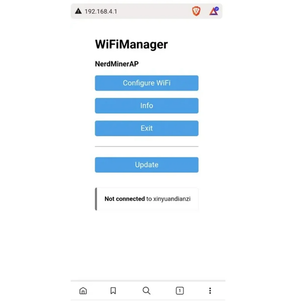 NerdMiner V2 78kh/S Hashrate Bitcoin Nerd Miner BTC Lottery Miner Solo Btc Crypto Miner Mining Machine with Display
