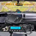 TYT CB Mini Walkie Talkie 11 Meters 27MHz Radio European Citizen Band 4W 40Channels AM/FM Vox Mobile Tranceiver
