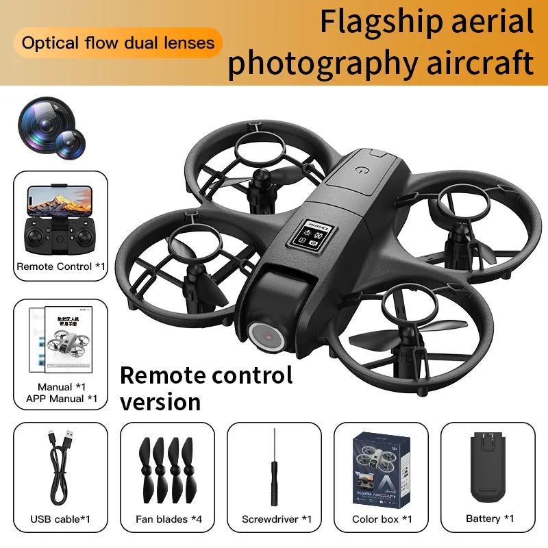 Drone Aerial Photography Aircraft with VR Support Includes VR Goggles Dual Cameras Three-Speed Switching Headless Mode X228