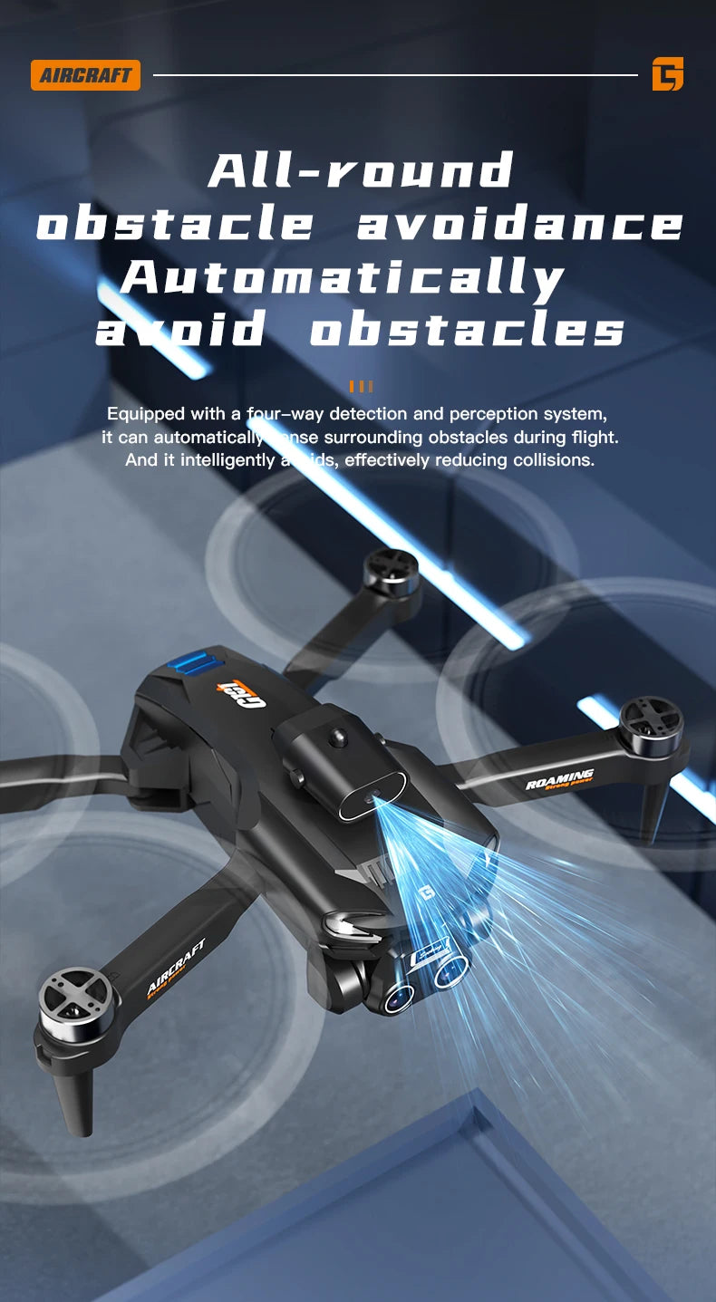 In the latest model of the drone in 2026 Brushless obstacle avoidance with dual lenses Add EIS electronic image stabilization