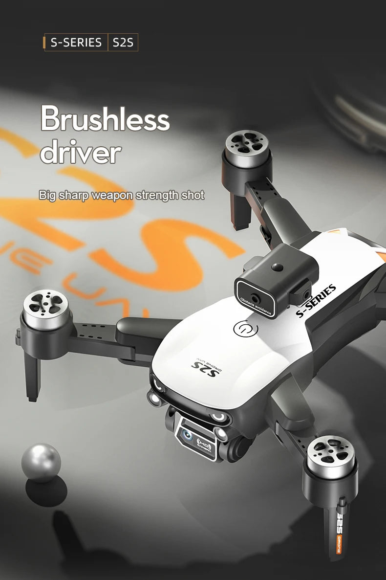 Long Endurance Drone, Brushless Motor, High-Definition Camera, 360 ° Rolling, Intelligent Obstacle Avoidance, Optical Flow Positioning, the Best Gift!