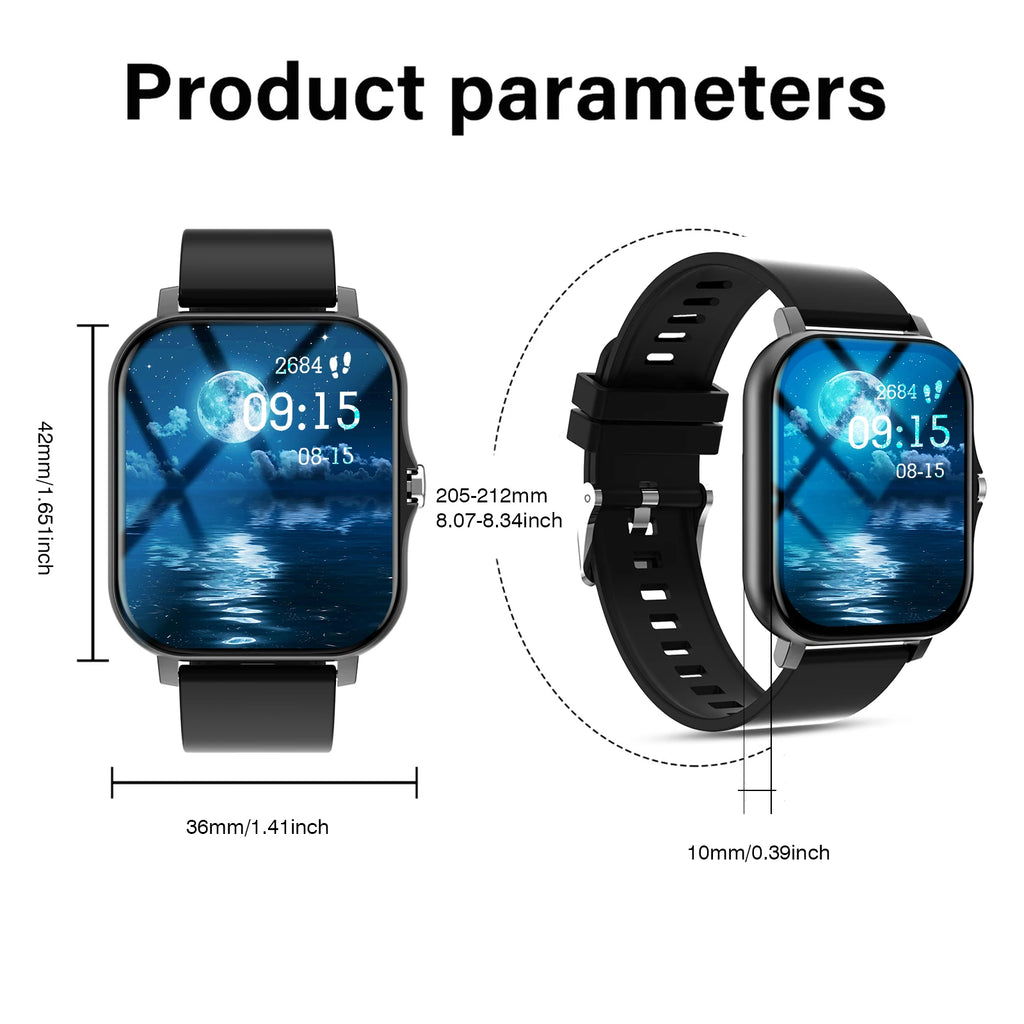 Smart Watch Multi-functional sports smart watch ,Wireless Calling, Personalized the Watch Faces,Music control